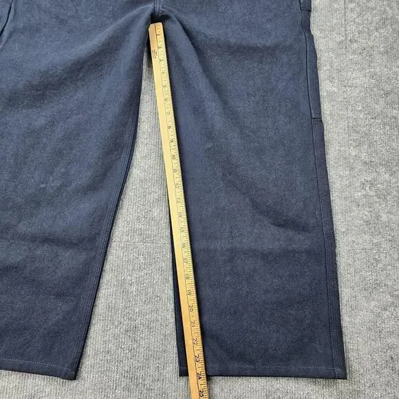 Velour Garments Spain Carpenter Pants Mens XL Navy Utility Workwear Contemporary